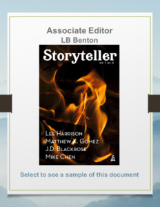 Houston Writers_Associate Editor_LB Benton_Storyteller